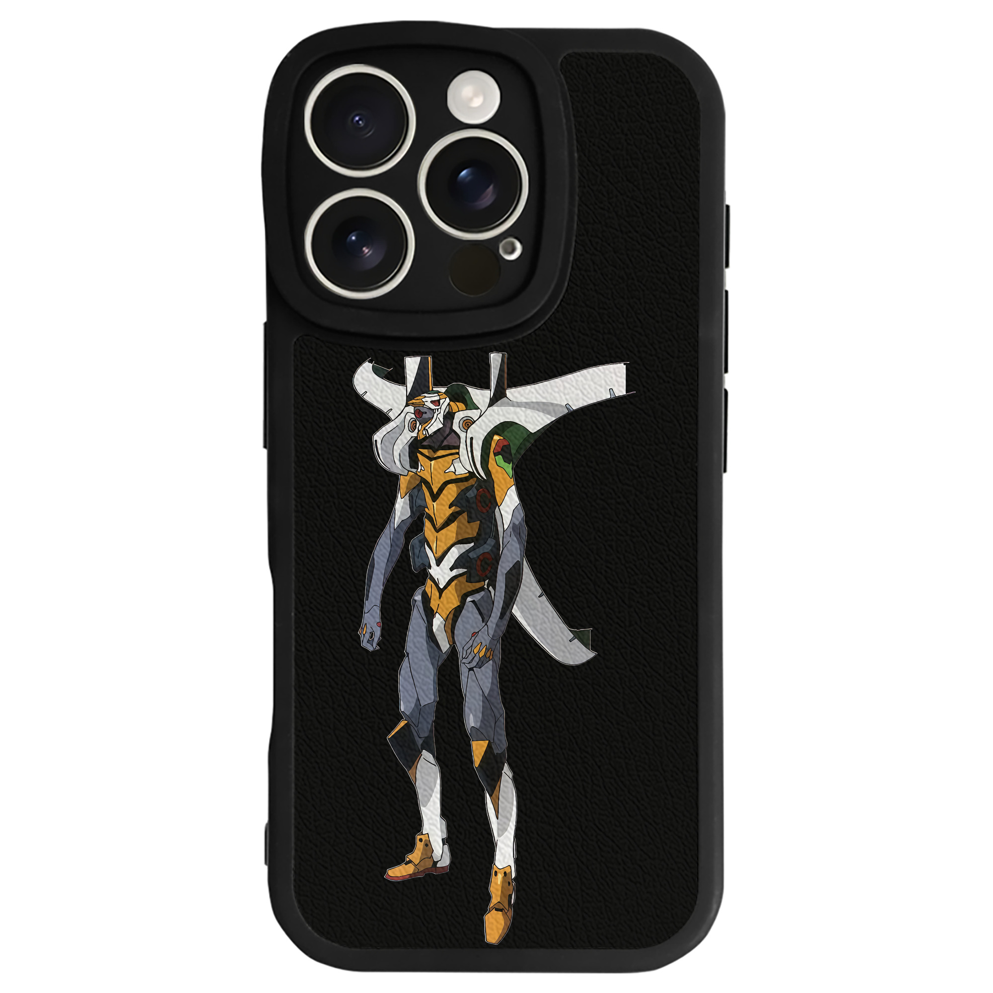 （画像用） EVA 新世紀エヴァンゲリオン 【iPhone 16シリーズ対応】シリコンスマホケース（レザー調） 材質：シリコン